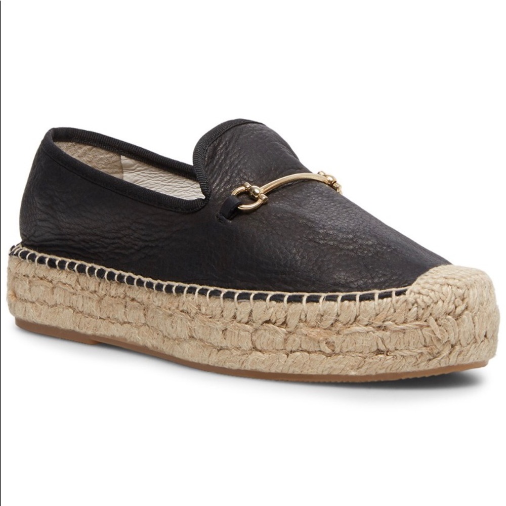 Steven by Steve Madden Elaine leather Espadrille